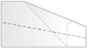 Step 14: Fold down the wings along the dotted lines indicated and to  - Cobra Paper Airplane