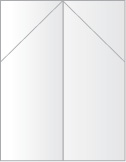 Step 3: Then fold in the top left hand corner to the center line and - Flying Fish Paper Airplane