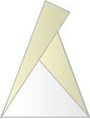 Step 4: Fold in the other side of the plane . - Dmitri's Paper Airplane
