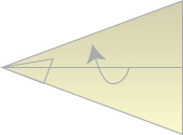 Step 7: Fold the plane in half - Dmitri's Paper Airplane